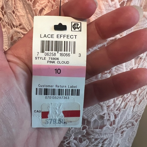 Alfani Lacelike Sleeveless Tunic/Tank NWT - Picture 6 of 8